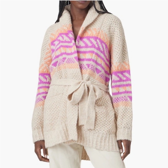 Xirena Carmella Cardigan Sweater In Fiesta Shawl‎ Collar - Picture 1 of 9